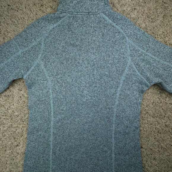 Patagonia Women’s Blue 1/2 Zip Pullover Sweatshirt Jacket Small W Logo Outdoor - Picture 12 of 12